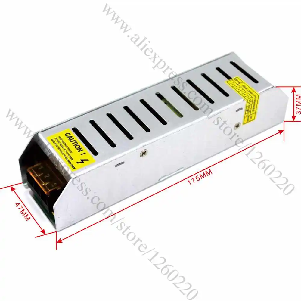 120 Вт DC12V выключатель питания для светодиодной ленты 12В 10А светодиодный