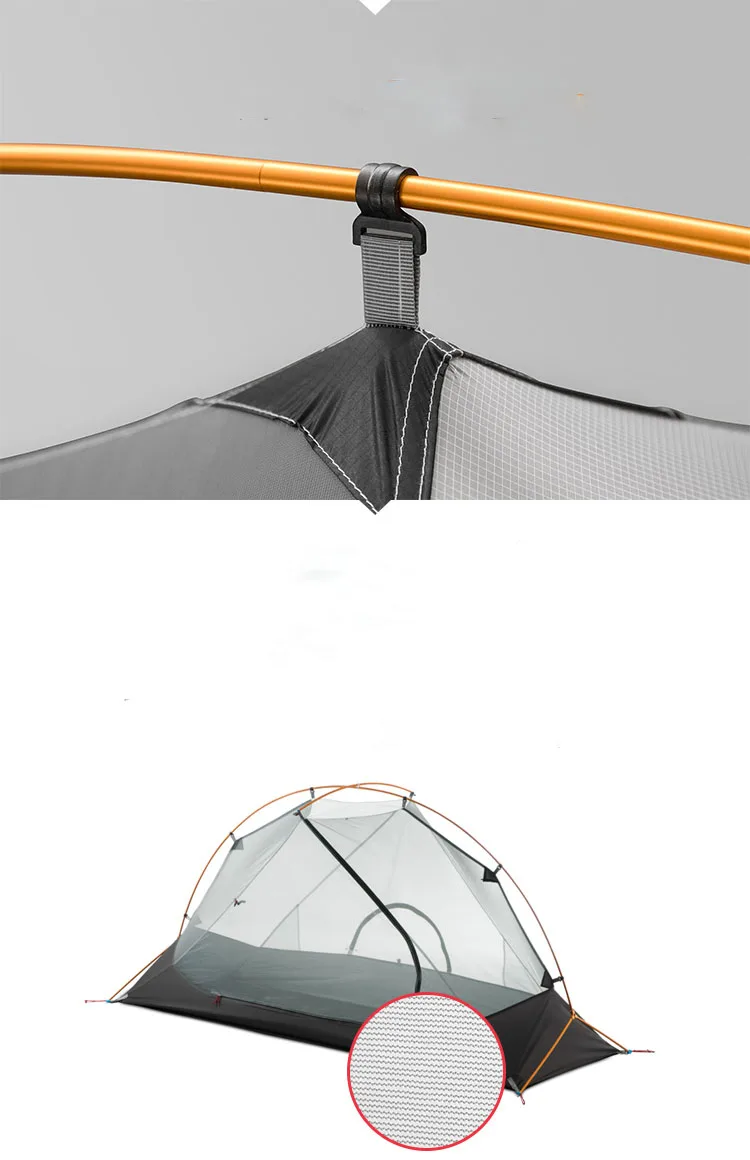 3F UL GEAR Открытый Сверхлегкий Кемпинг палатка 3/4 Сезон 1 один человек профессиональный 15D нейлоновая силиконовая палатка Barracas Para кемпинг