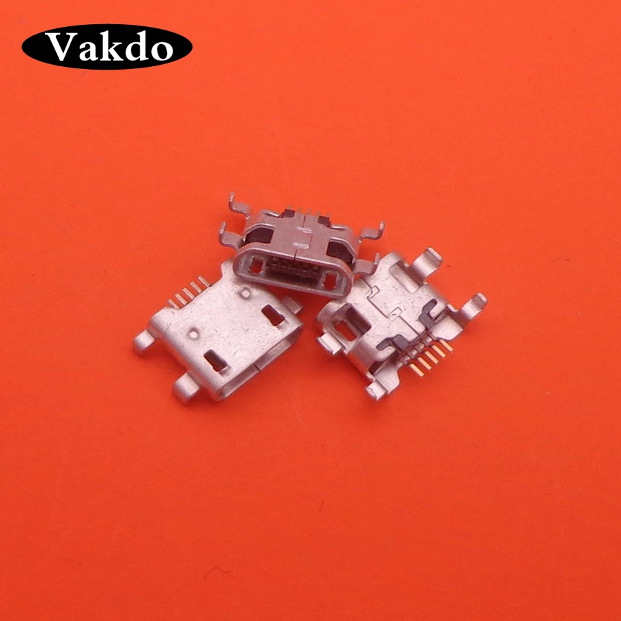 50 шт./лот оригинальный Micro USB разъем для зарядки док порт Huawei G510 GR5 V880 A512 A35 X760 OT5010