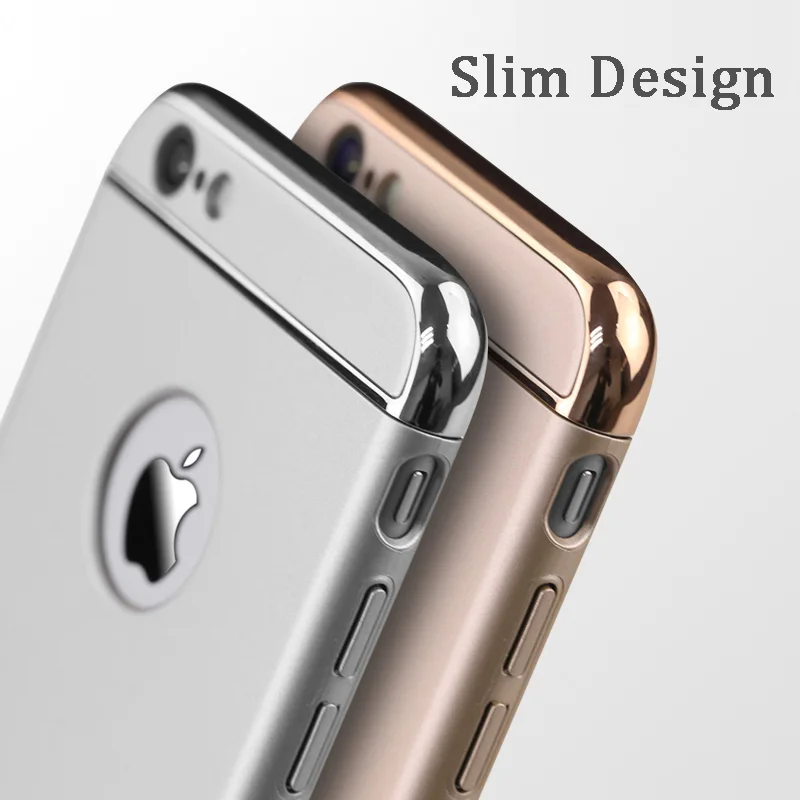 iPaky Brand 3IN1 Plating Cases For iPhone 6s Plus Case Cover Luxury Slim PC Coque 6 s iPhone6 |