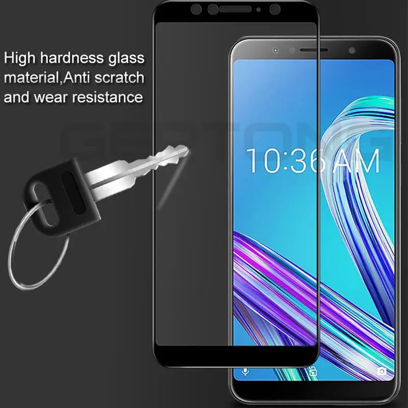 Закаленное стекло премиум класса с полным покрытием для ASUS ZenFone Max Pro M1 ZB601KL ZB602KL