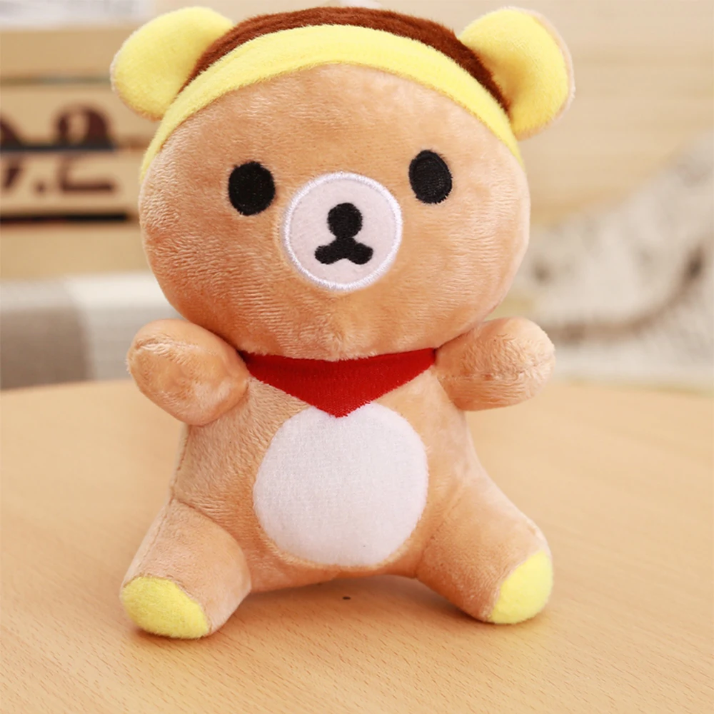 Милый плюшевый мишка Rilakkuma, расслабляющий медведь, плюшевая игрушка, плюшевый мишка, подушка, подарок для девочки, рождественский подарок