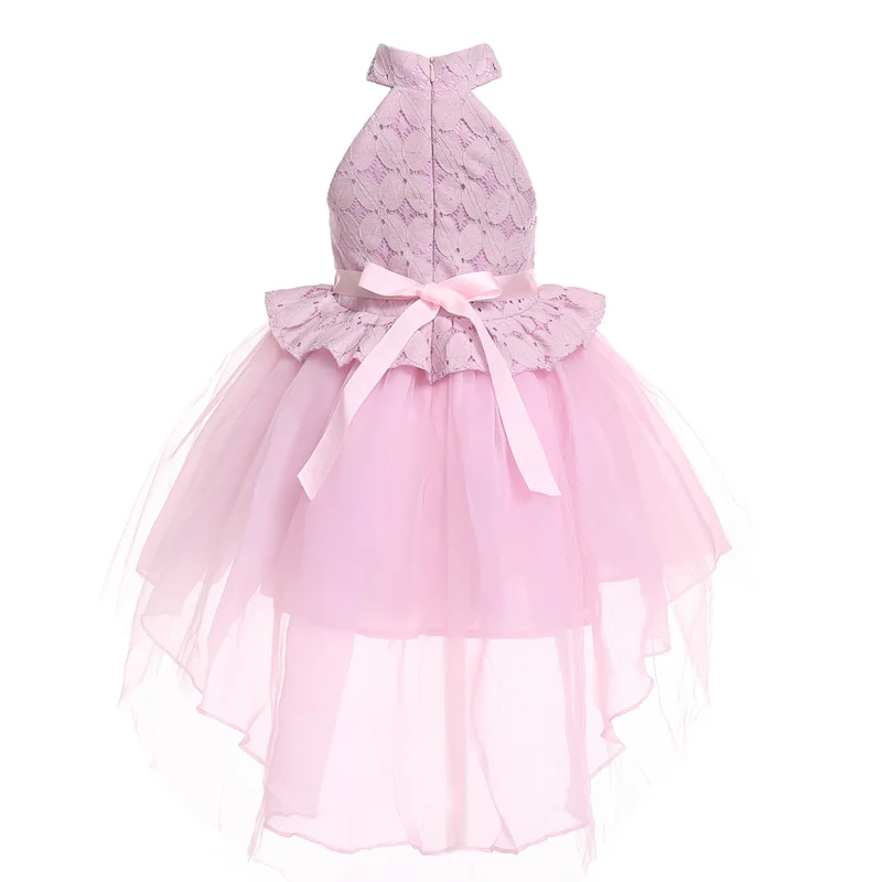 New Lace Girl Dress Wedding Elegant Princess Party Pageant Christmas Dresses Formal Sleeveless Clothes | Тематическая одежда и