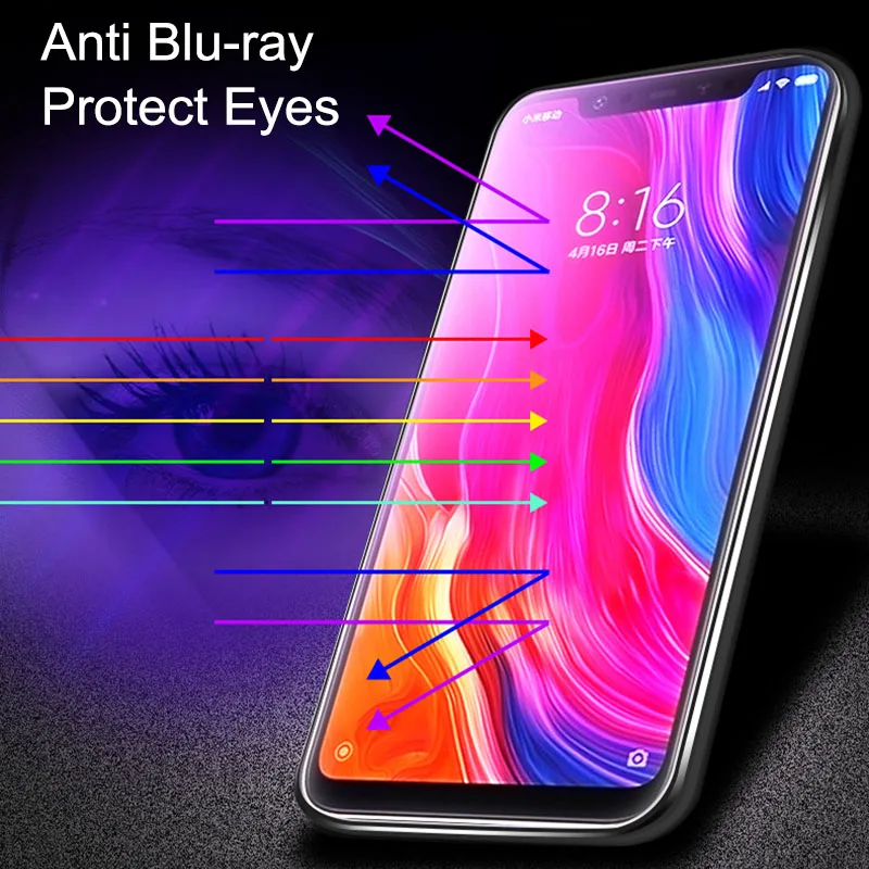 Glonice 2 шт 9 H полное закаленное стекло для Xiaomi 8 Se Redmi 6 6A Pro Note 5 5A протектор экрана