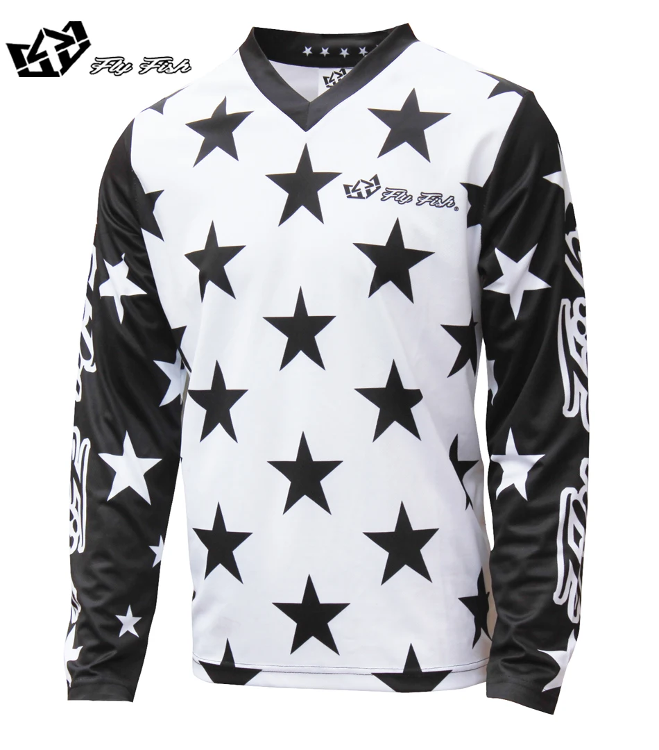 

2018 FLY FISH RACING Motorcycle jerseys Motorbike Downhill dirt Jersey Off-Road Racing MX DH MTB riding jerseys