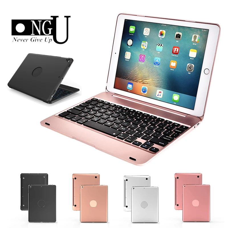 Чехол с клавиатурой для Apple iPad 9 7 2017 2018 5 6 Pro беспроводная bluetooth клавиатура Air 1 2