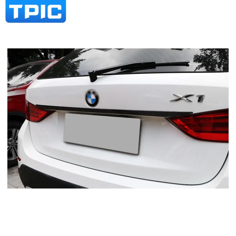 Карбоновая отделка на заднюю крышку багажника для BMW X1 E84 2011 2015|car styling|for bmwcar accessories