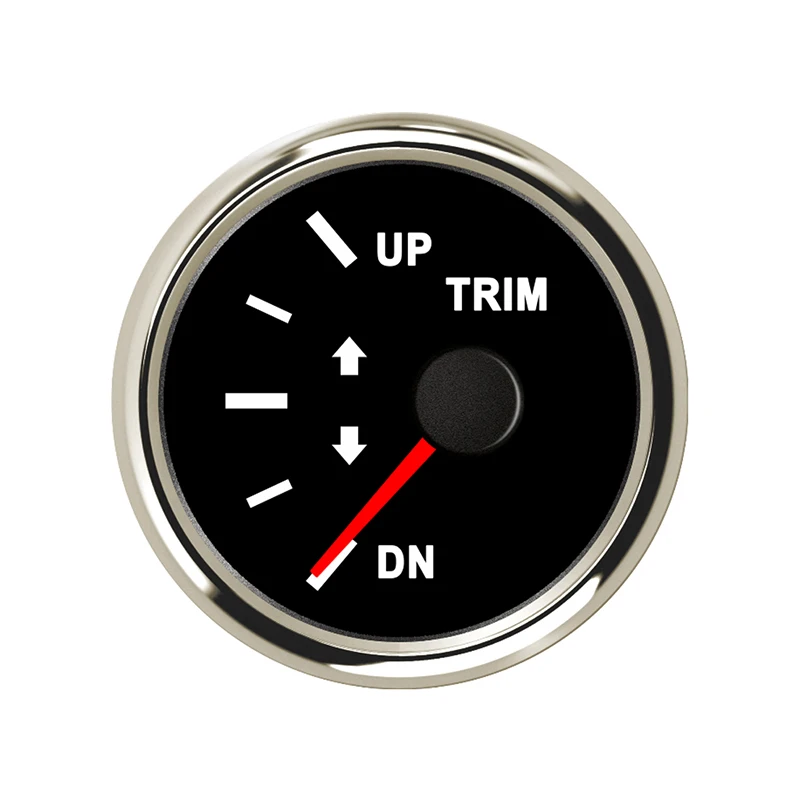 52mm 12V 24V Trim Gauge Meter Marine Tilt Indicator 0-190ohm 160-10ohm for Boat Inboard Outboard Engine Truck Automobile | Автомобили и