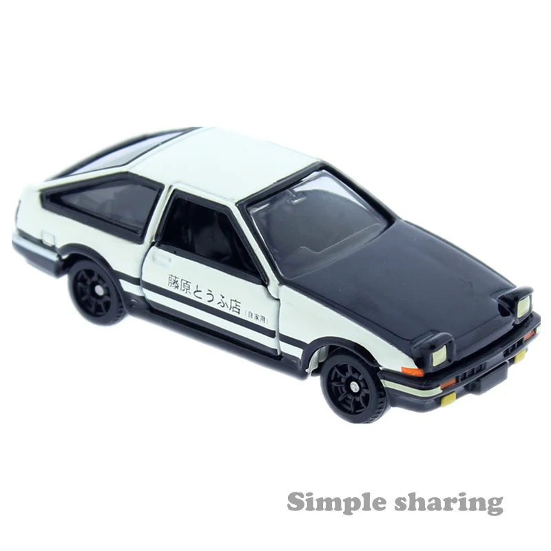 Dream Tomica NO. 145 Оригинальный D AE86 TRUENO Toyota Takara Tomy литая металлическая машина в