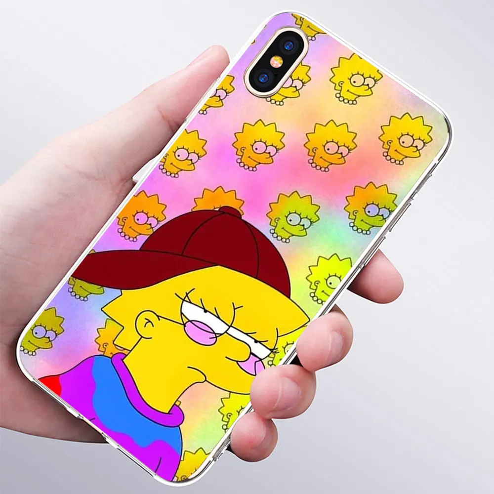 009 Мягкий силиконовый модный прозрачный чехол Los Simpsons для Apple iPhone 11 Pro XS MAX XR X 7 8 Plus 6 6s Plus 5 5C 5S SE - Цвет: 009