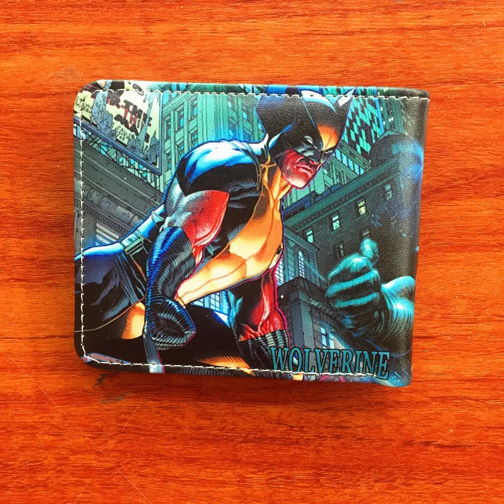 Новый Дизайн Marvel X Для мужчин ста кошелек мультфильм студент кредитной держатель