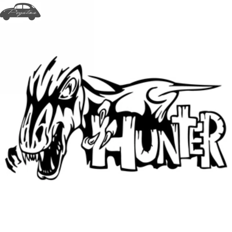 Наклейка Hunt Buck охотничий клуб наклейка с изображением оленьих рогов полый стикер Охотник окна автомобиля виниловая наклейка Забавный плакат мотоцикл