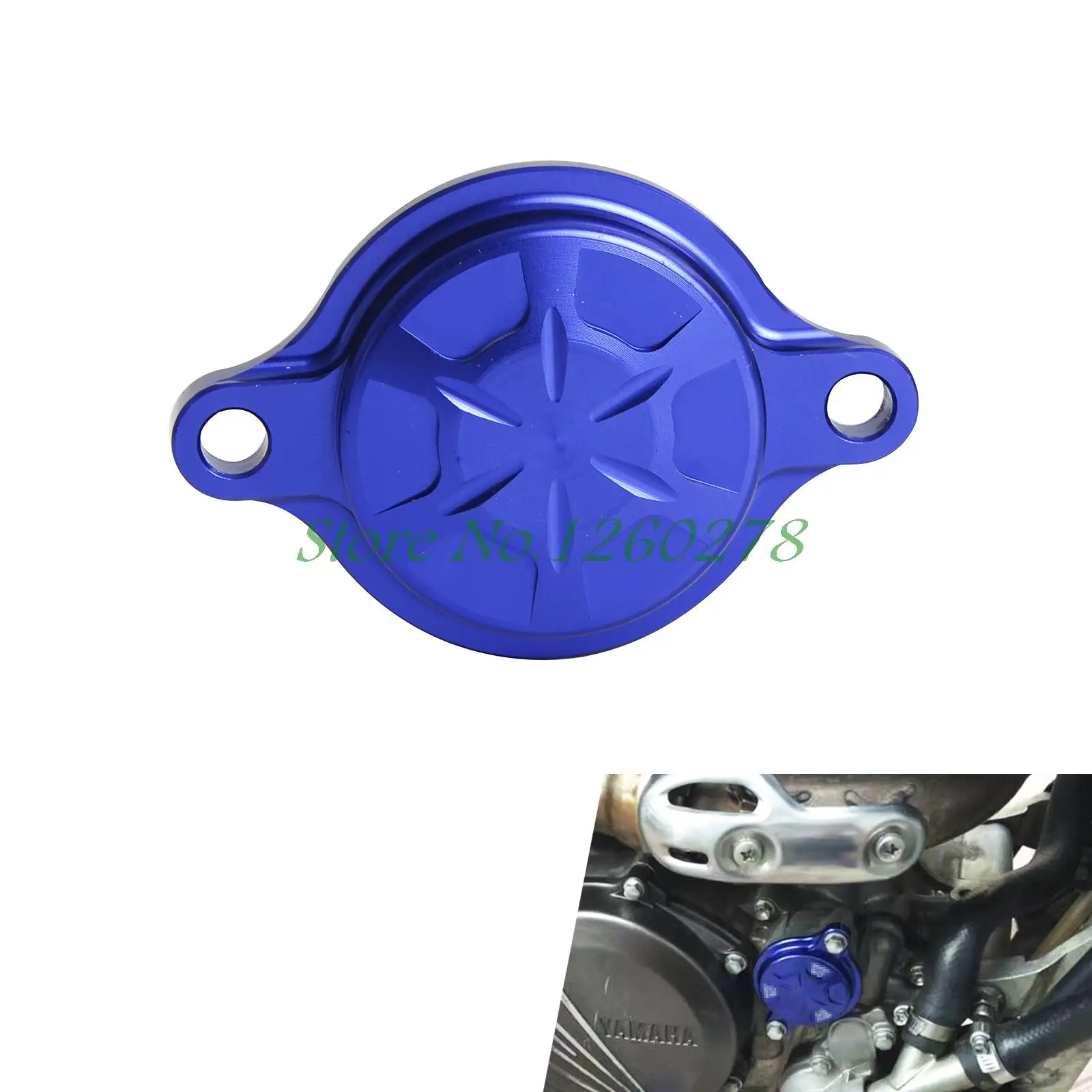 Крышка автомобильного масляного фильтра NICECNC для Yamaha WR250F WR450F YZ250F YZ250FX YZ450FX YZ450F 2015