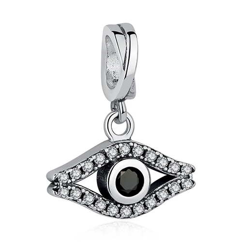 PY1837 925 Sterling Silver Bead Charms Locket Love Heart Lucky Clover Charm Fit Original Pandora Bracelet Necklace DIY Jewelry Making - Цвет: PY1837