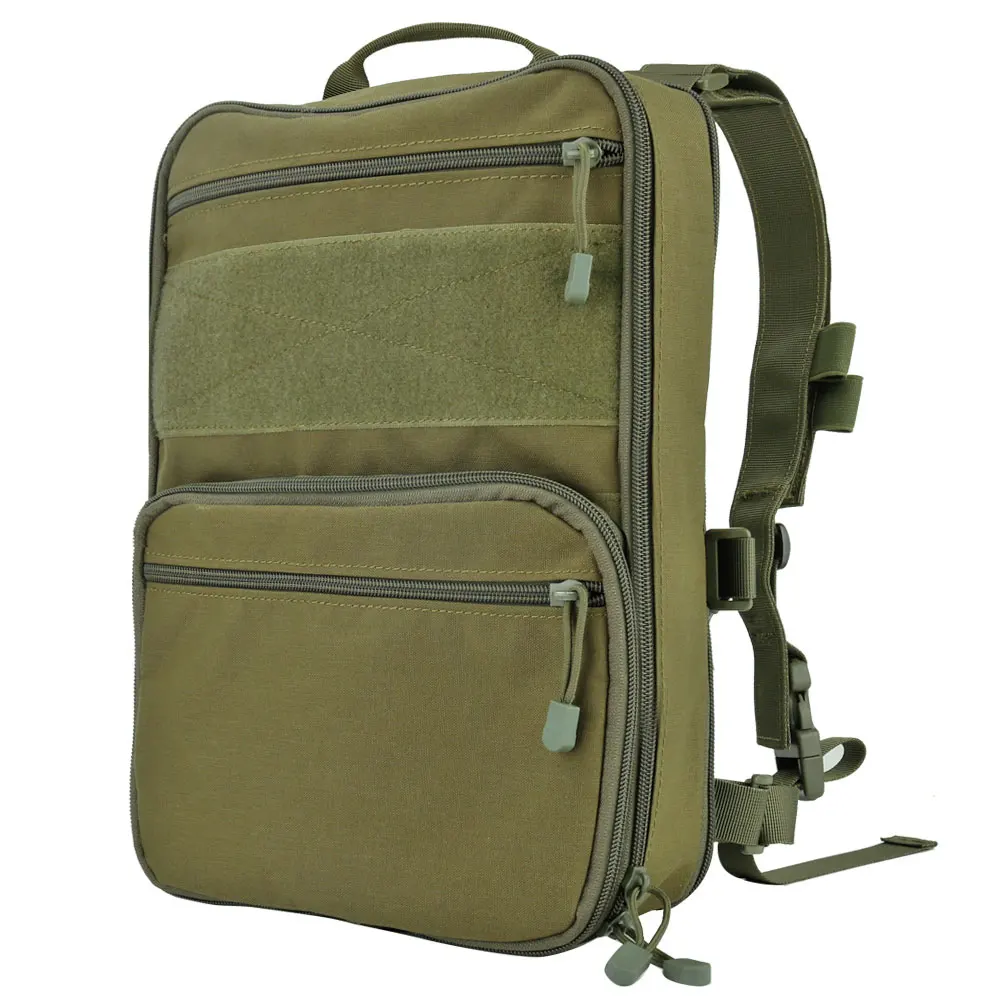 OD Flatpack D3 Тактический Рюкзак гидратация Перевозчик Molle Чехол страйкбол военная экипировка многоцелевой жилет штурмовой мягкий рюкзак для путешествий сумка - Цвет: OD
