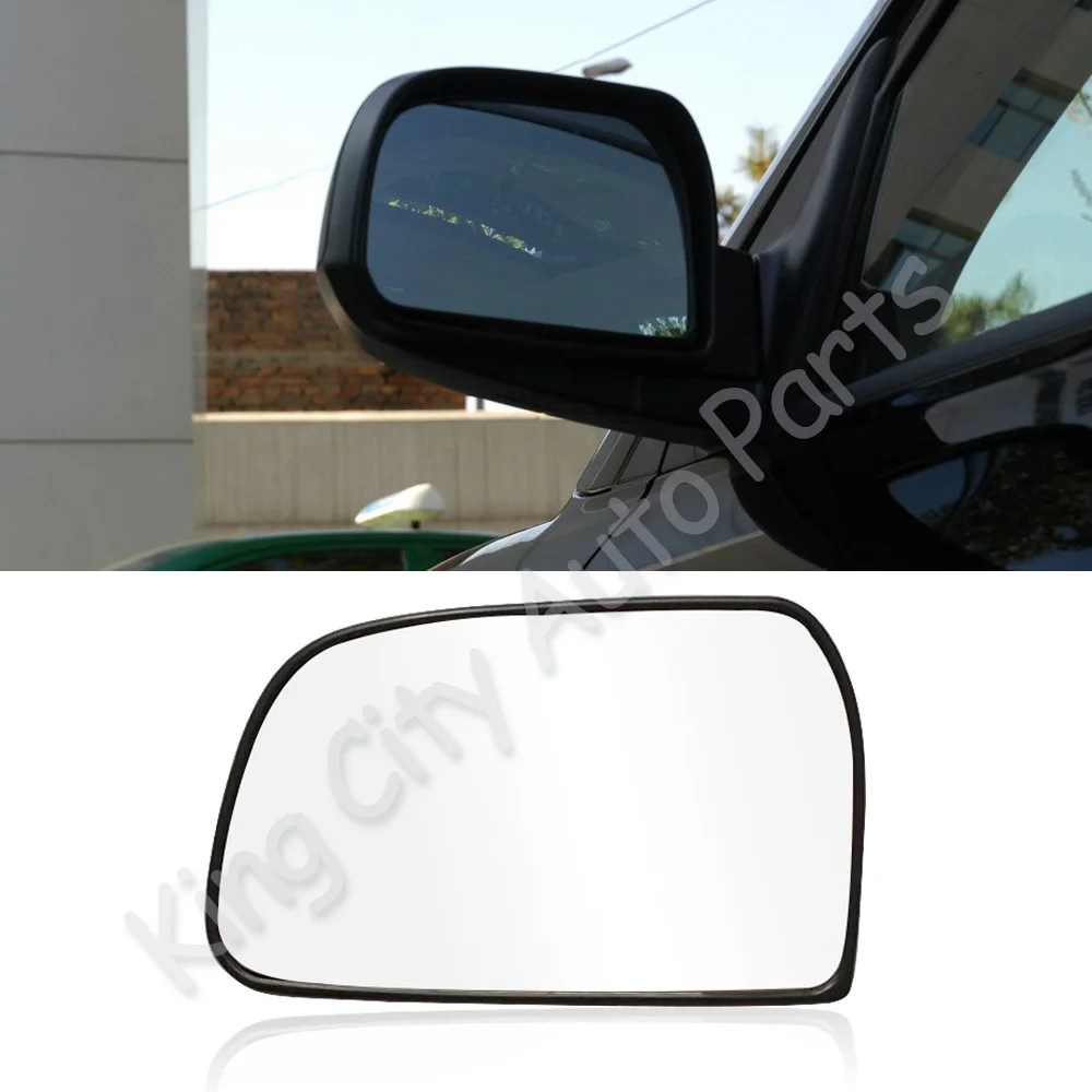 Capqx для hyundai Tucson 2005 2006 2007 с подогревом боковое зеркало заднего вида снаружи зеркало заднего вида Стекло Белый объектив