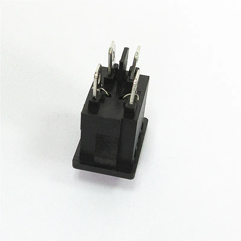 2 шт./компл. AC 6A 250V 10A 125V KCD1 104 кулисный переключатель лодка питания черный и