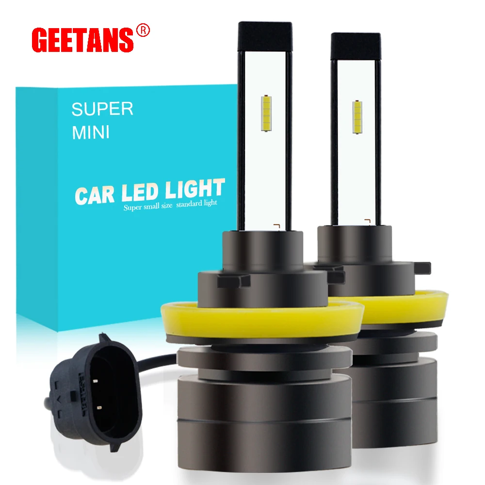 

GEETANS H7 HB4 H3 H11 H1 H13 H8 9005 9006 CSP LED Headlight 60W Car Headlights Bulb Head Fog Lamp 9004 Light EJ