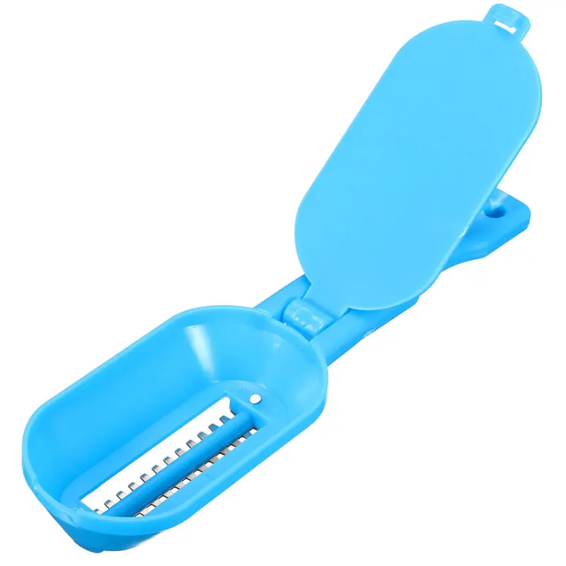 Многоцветный очиститель рыбной кожи чистящий нож скалер кухонные инструменты