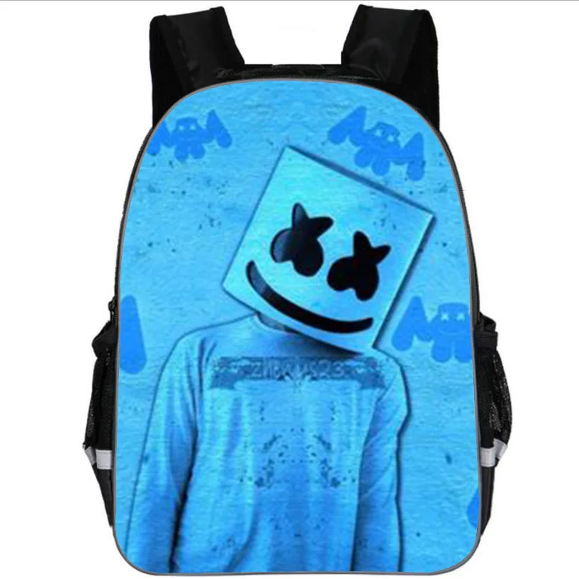School bag DJ Marshmallow сумка Школьный рюкзак для подростков Marshmellow рюкзак детские школьные сумки ортопедические рюкзаки - Цвет: School bag