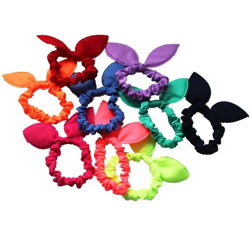 1 шт. аксессуары для волос с кроличьими ушами повязка на голову женщин резинка