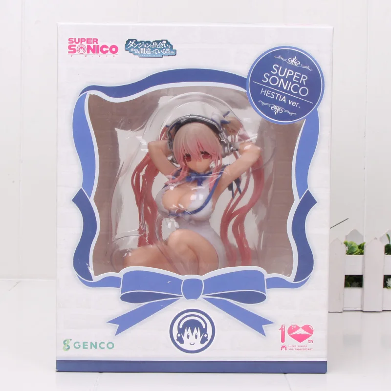 7327 15cm in box Hestia супер сонико сексуальная девушка ПВХ фигурка SuperSonico игрушки Аниме это неправильно, чтобы попробовать забрать девочек в подземелье - Цвет: 7327 15cm in box