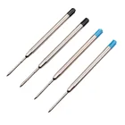 50 шт. 0,7 мм Металлические Ручки с гелевыми чернилами Шариковая ручка пополнения чернил комплект Длина 99 мм Диаметр 6 мм студент, школа, офис канцелярский