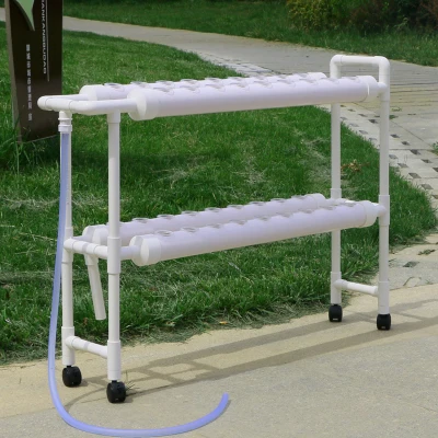 63tube with wheel Семейная Балконная труба водонасаждений, оборудование для выращивания растений гидропоники, гидропоники для растений, гидропоники для растений - Цвет: 63tube with wheel
