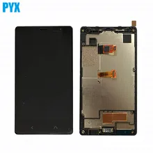 ЖК дисплей с сенсорным дигитайзером в сборе для Nokia lumia X2 черной