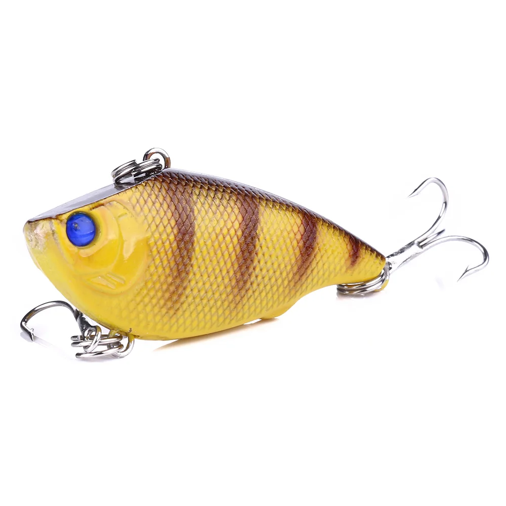1 шт. 55 мм игровая VIB пластиковая приманка crankbait 7 5 г вибрационная рыболовная