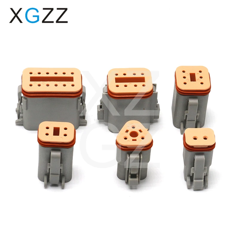 1 компл. Deutsch DT06/DT04 2/3/4/6/8/12 Pin Коробка передач двигателя водонепроницаемый