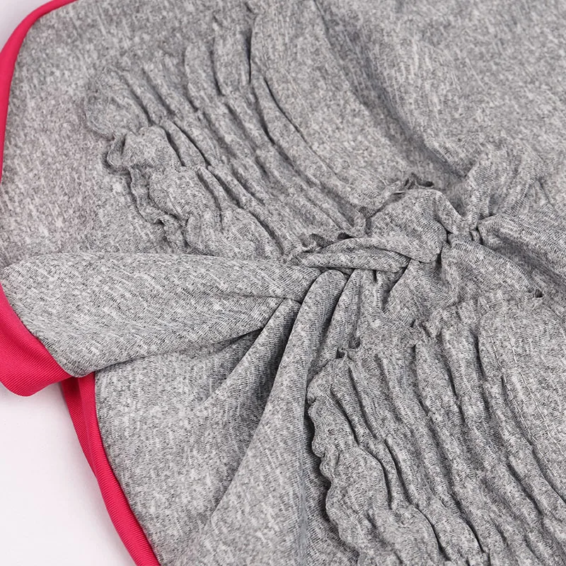 2018 Женские сексуальные шорты для резинки в попе с карманом рюшами на спине