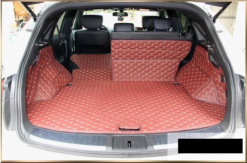 

fiber leather car trunk mat for for infiniti qx70 2014 2015 2016 2017 2018 2019 accessories