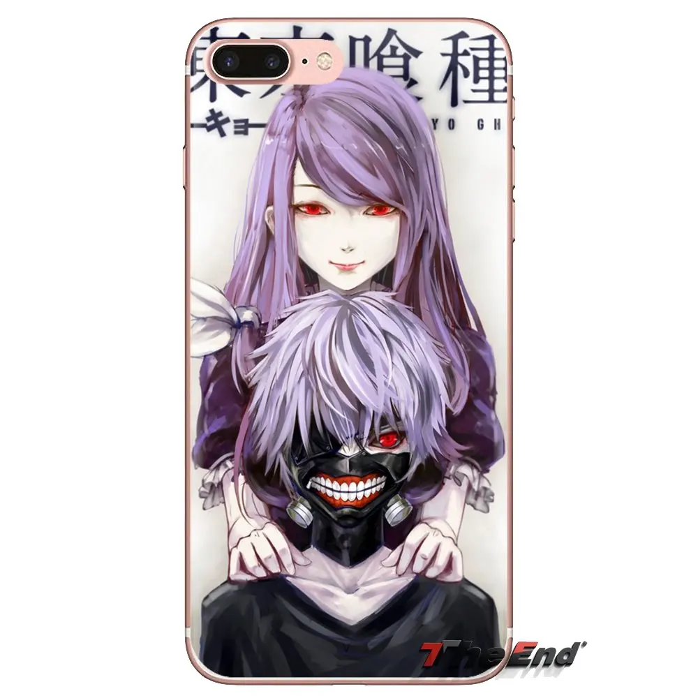 Для Samsung Galaxy S3 S4 S5 Mini S6 S7 Edge S8 S9 S10 Plus Note 3 4 5 8 9 cool Tokyo Ghoul kaneki ken прозрачный мягкий чехол