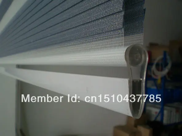 Жалюзи из 100% полиэстера темно-синего цвета без формальдегида роскошные оконные