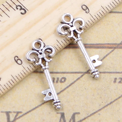 Шармы YOUNGISMONEY Винтажные Ключи-Скелеты 20 шт