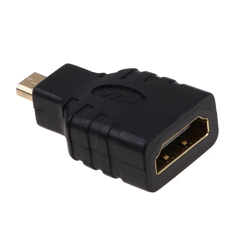 Переходник с HDMI на Micro + Mini позолоченный HD удлинитель переходник для видео ТВ Xbox 360