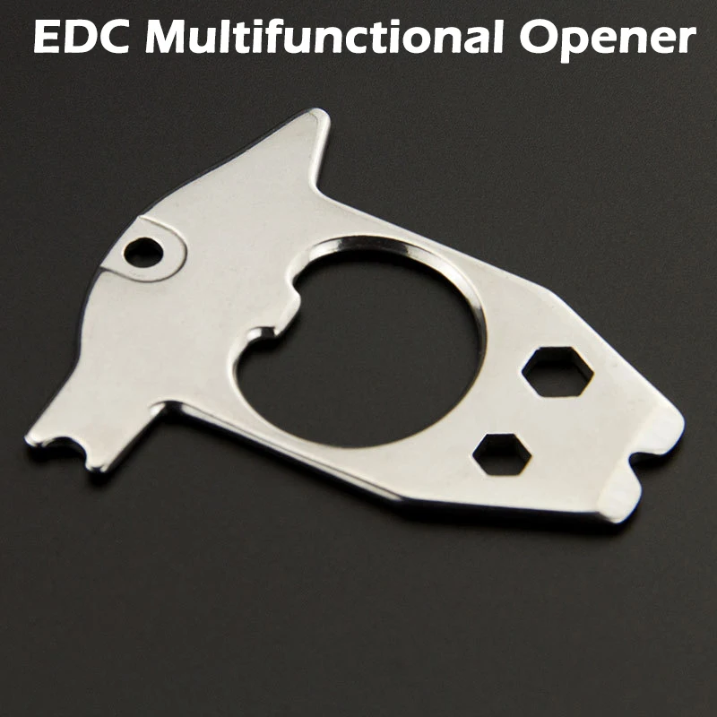 Многофункциональный брелок EDC для использования на открытом воздухе легко