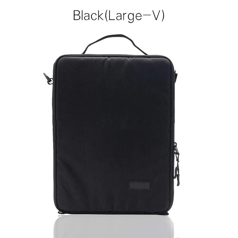 Large-V black Защита для фотографии камера сумка нейлоновая вставка перегородка чехол делитель фото сумка для Canon Nikon sony Pentax DSLR SLR объектив - Цвет: Large-V black