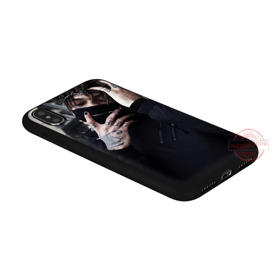 WEBBEDEPP Scarlxrd J soft silicone phone case for iPhone 5 6 7 8 Plus X XS XR Max.11 11peo 11proMax |