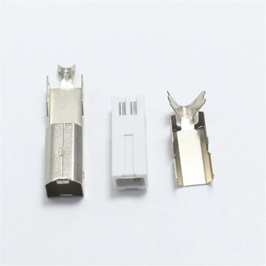2 комплекта USB штекер 3 в 1 никелированный разъем сварной ремонт DIY части для линии
