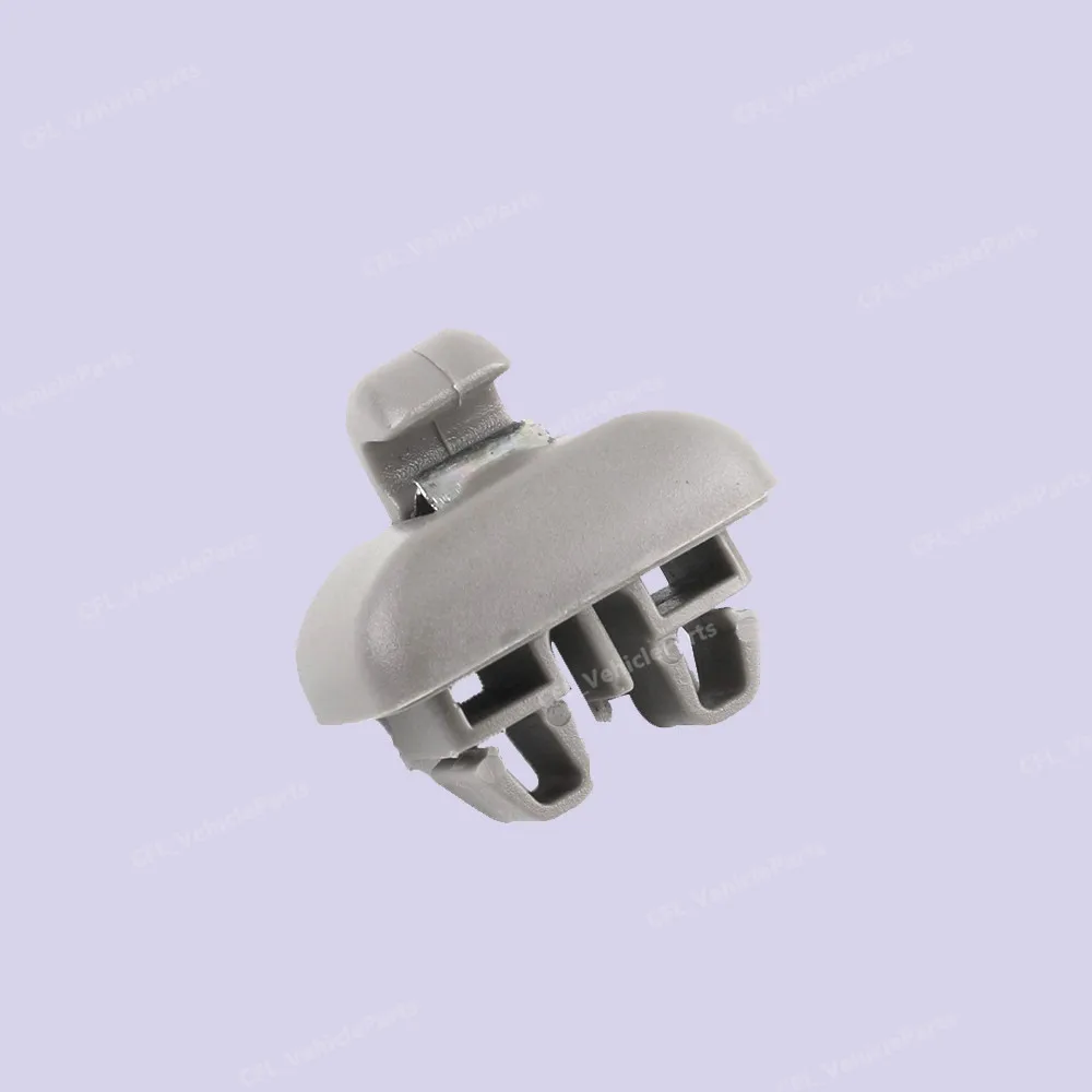 Бежево-серого цвета Передняя солнцезащитный козырек от солнца зажим вешалка