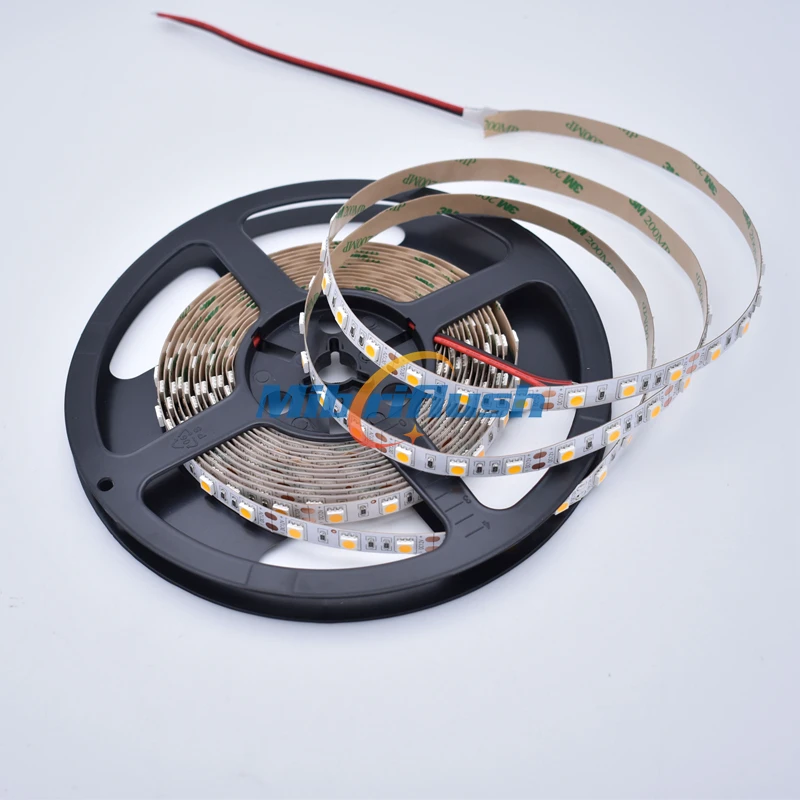 Светодиодная гибкая лента SMD5050 неводостойкая 24 В теплый белый/RGB | Лампы и