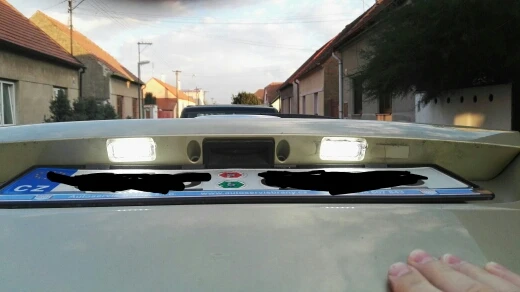 Светодиодный светильник для номерного знака Jaguar XF X250 XJ X351 без ошибок 2 шт.|lamp for|lamp