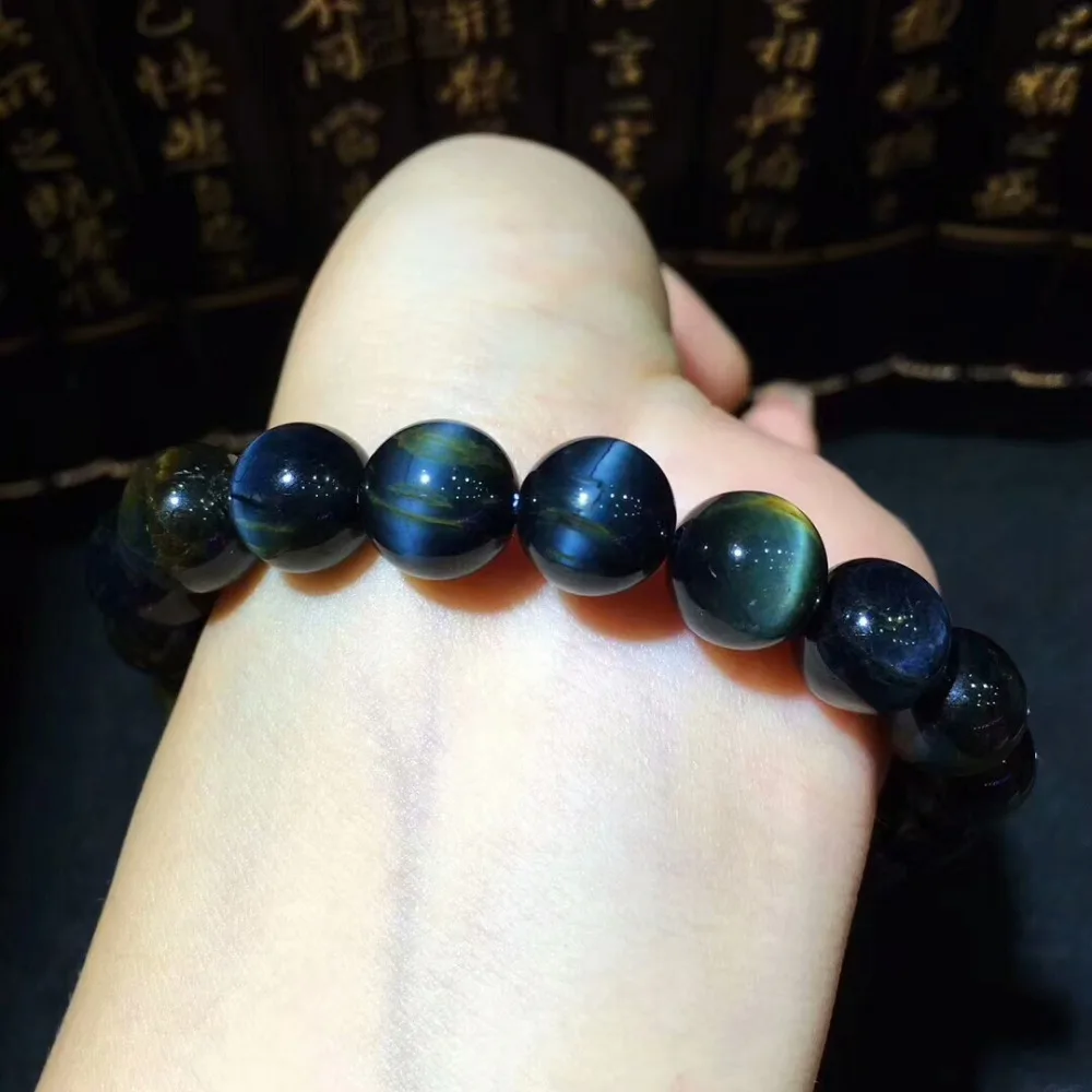 Настоящий натуральный голубой огненный драгоценный камень кошачий глаз круглые