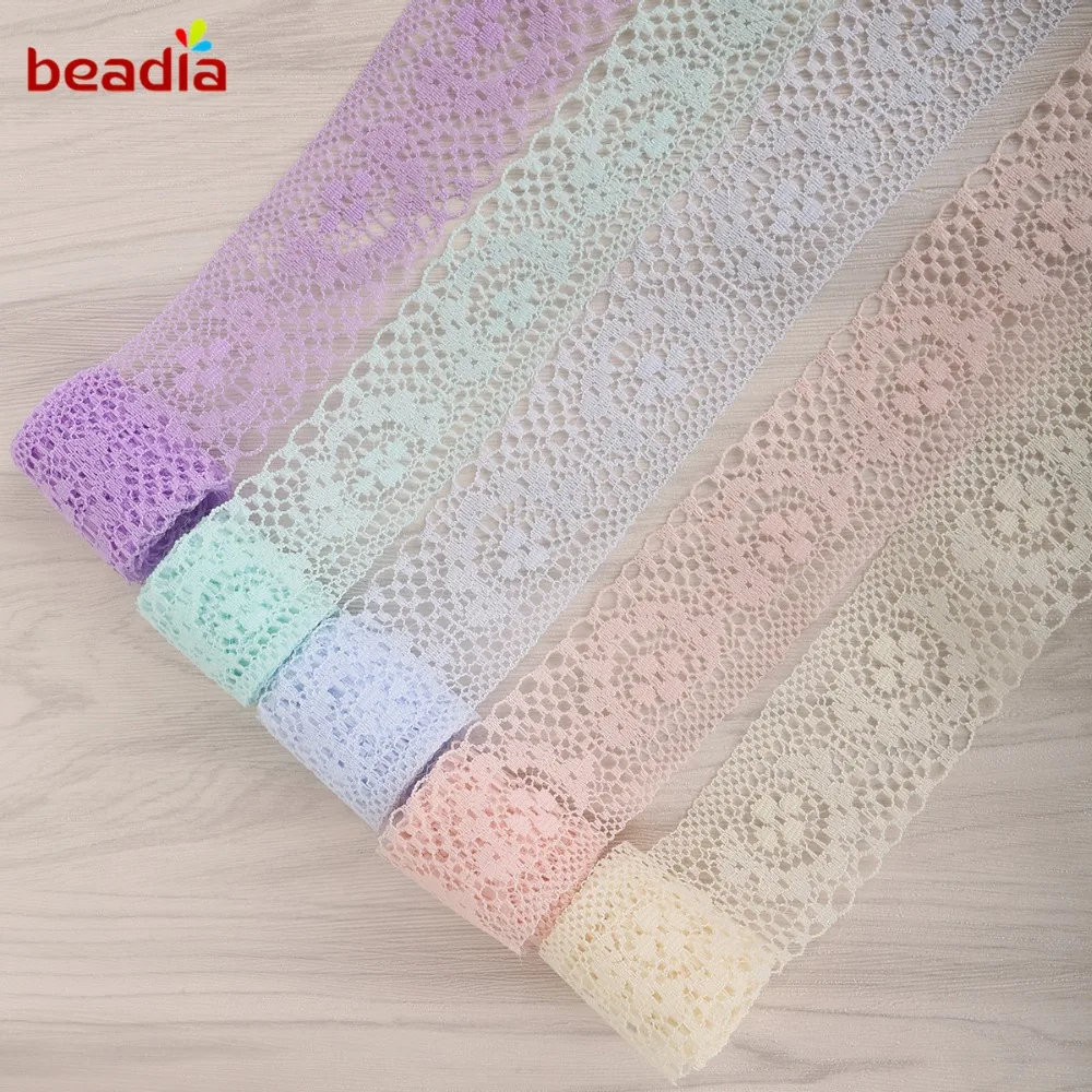 10 ярдов/партия кружевная лента ширина 4 см|lace ribbon|lace trim fabrictrim fabric |