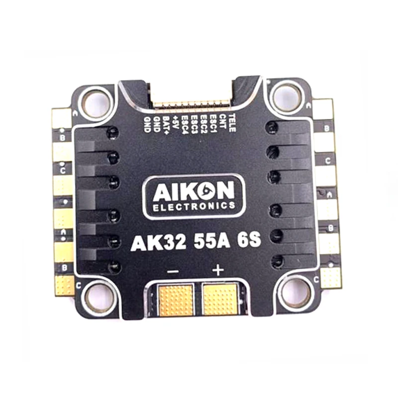 Aikon AK32 55A Blheli_32 2-6S бесщеточный ESC w/5 V/3A BEC для радиоуправляемого дрона FPV гоночные модели запчасти аксессуары для DIY