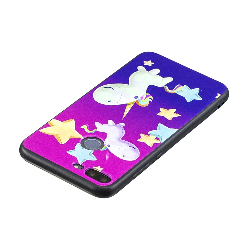 Honor 9 свет чехол для huawei P20 Pro P 20 Lite принципиально бампер силиконовый Капа на |
