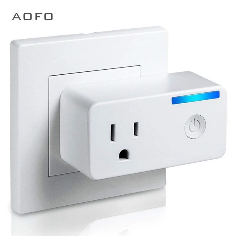 Умная розетка AOFO с Wi-Fi и мониторингом энергии концентратор не требуется