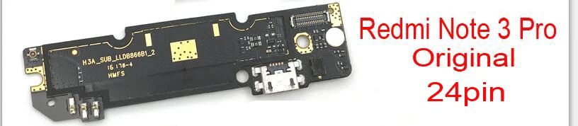 Original Note 3 Pro Порт зарядки Micro USB док-станция зарядное устройство разъем платы гибкий кабель для Xiaomi Redmi Note 3 Pro SE 152 мм специальное издание - Цвет: Original Note 3 Pro